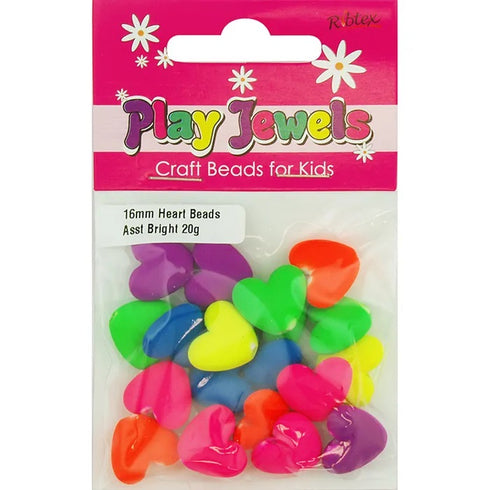 16mm Heart Shape Beads